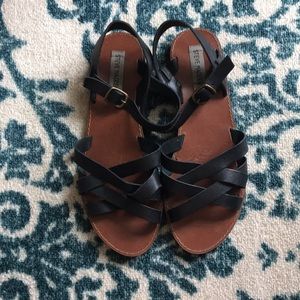 Steve Madden Black Sandal